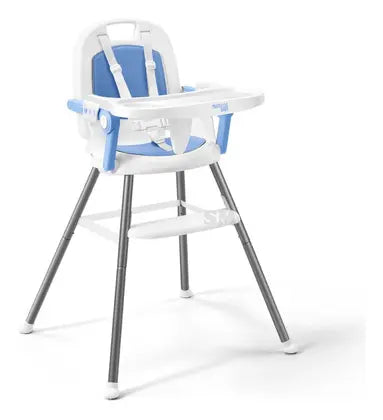 Cadeira De Alimentação Portátil Berry 3 Em 1 Azul Multikids