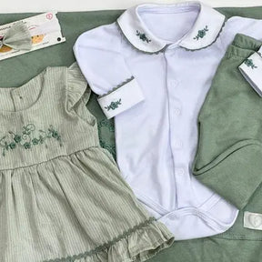 Saída Maternidade Menina Mariah Luxo Enxoval - Fofinho