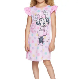 Camisola Disney Minnie Mouse, pacote com 3, meninas de 2 a 6 anos