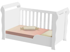 Quarto de Bebê Completo com Berço + Guarda-Roupa - e Cômoda Carolina Baby Maria