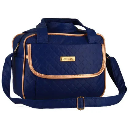 Kit Bolsa Maternidade com Mochila Menino - Cor Azul Marinho - Bambinelli