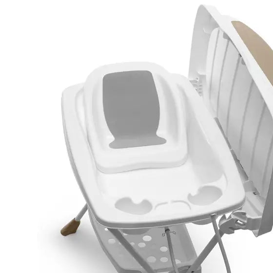 Banheira Para Bebe Banho Premium Com Suporte e trocador 20 Litros Panda - Galzerano