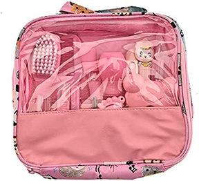 Kit Higiene Cuidados Saúde Bebê Recém Nascido, Kit De Cuidados De Saúde De Beleza Do Bebê 13 peças (Rosa)
