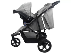 Carrinho de Bebê com Bebê Conforto Infanti - Travel System Collina Trio 3 Rodas 0 a 15kg