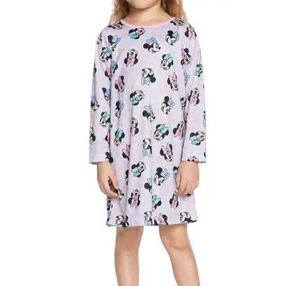 Camisola Disney Minnie Mouse, pacote com 3, meninas de 2 a 6 anos