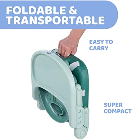 Assento Elevatório Pocket, Chicco, Verde