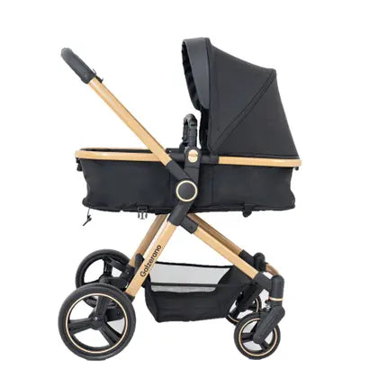 Carrinho de Bebê Ivy Gold Berço-Passeio e Moisés Galzerano