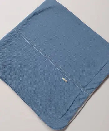 Kit Saída Maternidade Bebê Menino Plush Luxo Paraiso 17742 - Paraíso Cor Azul