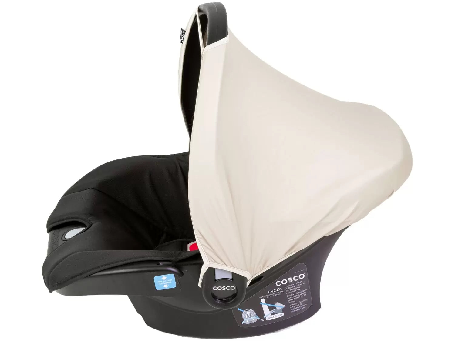 Carrinho de Bebê com Bebê Conforto Cosco - Travel System Reverse 0 a 15kg