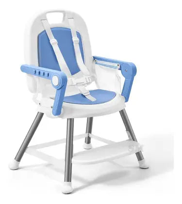Cadeira De Alimentação Portátil Berry 3 Em 1 Azul Multikids